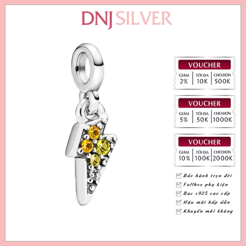 [Chính hãng] Charm bạc 925 cao cấp - Charm ME Lightning Mini Dangle thích hợp để mix vòng tay charm bạc cao cấp - DN682