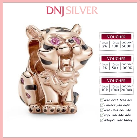 [Chính hãng] Charm bạc 925 cao cấp - Charm Chinese Tiger thích hợp để mix vòng tay charm bạc cao cấp - DN546