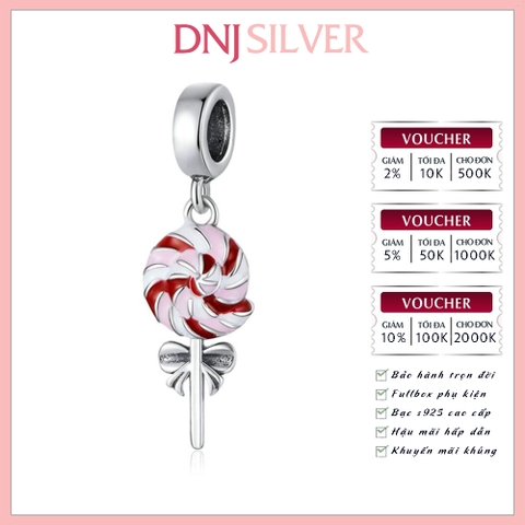 [Chính hãng] Charm bạc 925 cao cấp - Charm Lollipop Pendant thích hợp để mix vòng tay charm bạc cao cấp - DN745