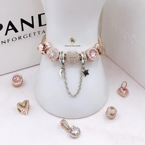 Vòng tay bạc S925, vòng tay charm thời trang phong thủy mã VDN0171