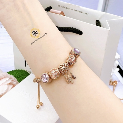 Vòng tay bạc S925, vòng tay charm thời trang phong thủy mã VDN0199