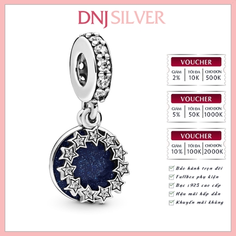 [Chính hãng] Charm bạc 925 cao cấp - Charm  Inspirational Stars Dangle thích hợp để mix vòng tay charm bạc cao cấp - DN174