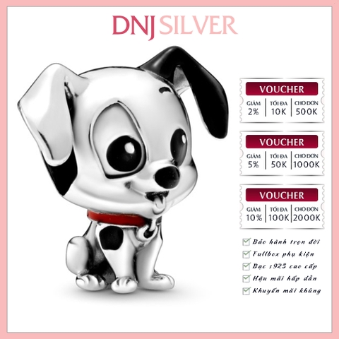 [Chính hãng] Charm bạc 925 cao cấp - Charm Disney 101 Dalmatians Patch thích hợp để mix vòng tay charm bạc cao cấp - DN172