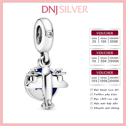 [Chính hãng] Charm bạc 925 cao cấp - Charm Propeller Plane Dangle thích hợp để mix vòng tay charm bạc cao cấp - DN136