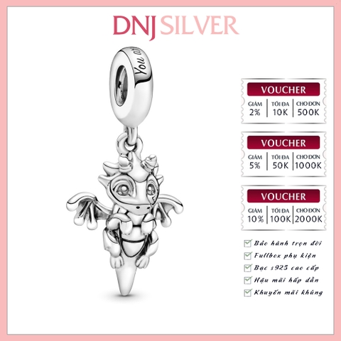 [Chính hãng] Charm bạc 925 cao cấp - Charm You Are Magic Dragon Dangle thích hợp để mix vòng tay charm bạc cao cấp - DN116