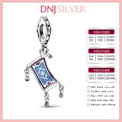 [Chính hãng] Charm bạc 925 cao cấp - Charm Disney Aladdin Magic Carpet Dangle thích hợp để mix vòng tay charm bạc cao cấp - DN511