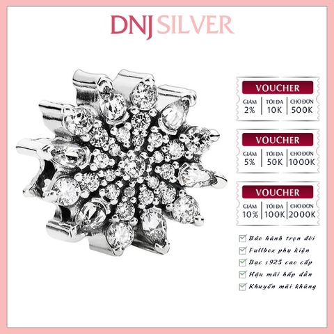 [Chính hãng] Charm bạc 925 cao cấp - Charm Ice Crystal thích hợp để mix vòng tay charm bạc cao cấp - DN406