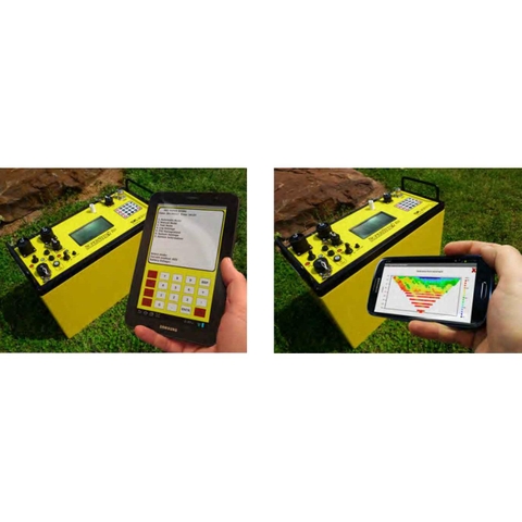 Máy đo điện trở suất và phân cực kích thích SuperSting R8/IP/SP Wifi