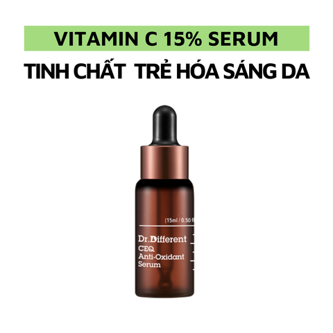 Serum trẻ hóa sáng da vitamin C 15% Dr.Different Ph.D