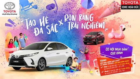 TOYOTA RUSH VÀ TOYOTA VIOS 2021 ƯU ĐÃI VÀNG