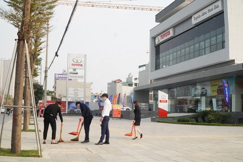 TOYOTA HOÀI ĐỨC ĐƯỢC CẤP GIẤY PHÉP MÔI TRƯỜNG