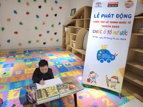 TOYOTA HOÀI ĐỨC PHÁT ĐỘNG CUỘC THI “CHIẾC Ô TÔ MƠ ƯỚC 2025”