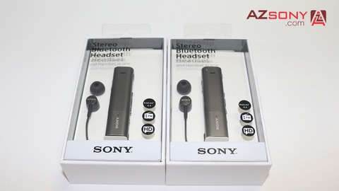 Mở hộp tai nghe Sony sbh54 vỏ kim loại loa ngoài tích hợp đàm thoại