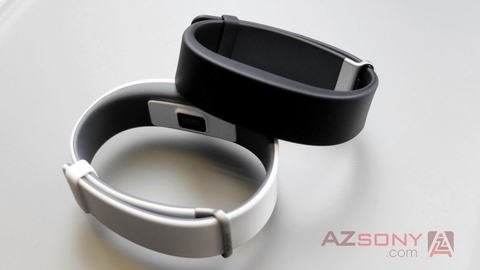 Hình ảnh thực tế Sony Smartband 2- có cảm biến đo nhịp tim