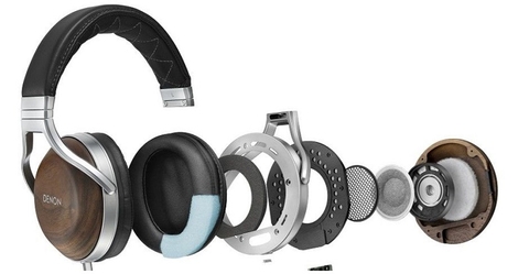 Những tai nghe sang trọng đi kèm với earcups bằng gỗ