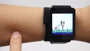 Công nghệ SkinTrack Chuyển tay của bạn thành một màn hình thông minh