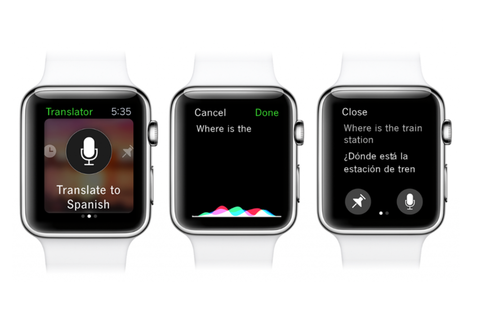 Microsoft Translator cho phép bạn dịch các bản dịch bằng giọng nói theo thời gian thực trên smartwatch và điện thoại của bạn
