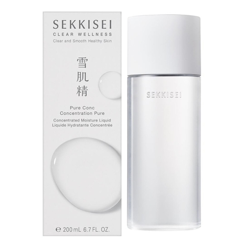 Nước dưỡng ẩm Kosé Sekkisei Clear Wellness Pure Conc 200ml