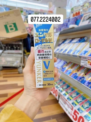 Sâm Nước Sato Yunker Nhật Bản 30ml