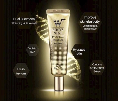 Kem mắt chiết xuất tổ yến Bird'Nest W+ Eye Cream 25ml