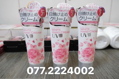 Kem Dưỡng Trắng Da Tay Manis White Hand Cream UV SPF 31 PA+++
