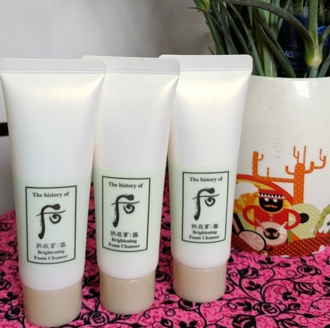 Sữa rửa mặt Whoo Brightening Cleansing Foam 40ml - Nobox