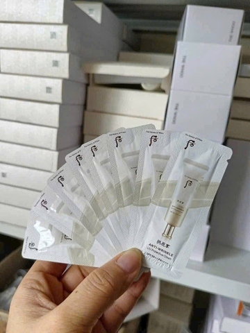 Gói Kem Chống Nắng Chống Nhăn WhooGongjinhyang Anti Wrinkle UV Protective Cream SPF 50+ PA++++