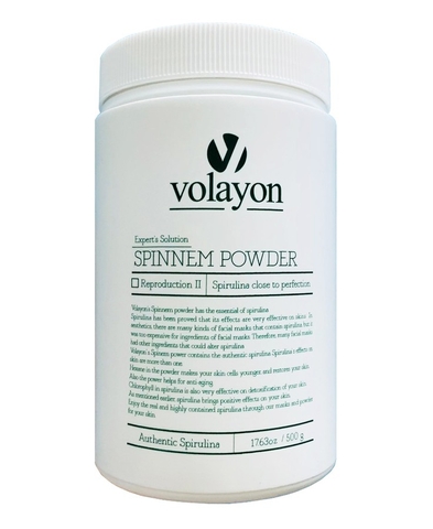 Mặt Nạ Tảo Xoắn Volayon Hỗ Trợ Thanh Lọc Da 500gr, Spinnem