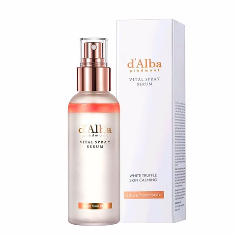 Xịt khoáng Tinh Chất Dưỡng Trắng Da D’Alba Vital Spray Serum (Hồng) - 100ml