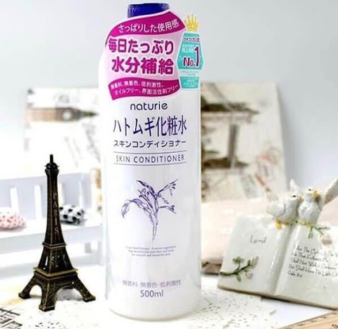 Nước Hoa Hồng Ý Dĩ Naturie Hatomugi Skin Conditioner 500ml