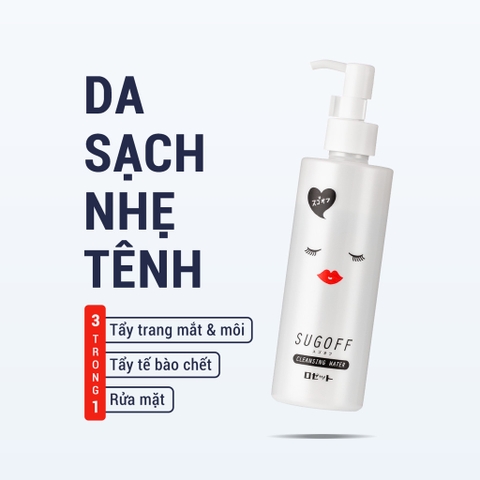 Nước Tẩy Trang Rosette Sugoff Cleansing Water 200ml