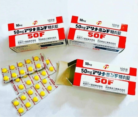 TỎI UỐNG F50 - Tỏi Viên Arinamin 50F 100 Viên Nhật Bản - Viên Uống Phục Hồi Sức Khỏe