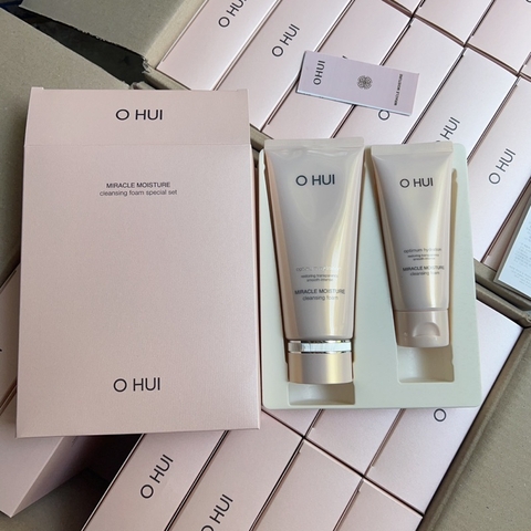 Set sữa rữa mặt Ohui 200ml+chai srm 100ml