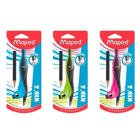 Vỉ Compa Kid'Z - chì gỗ Maped