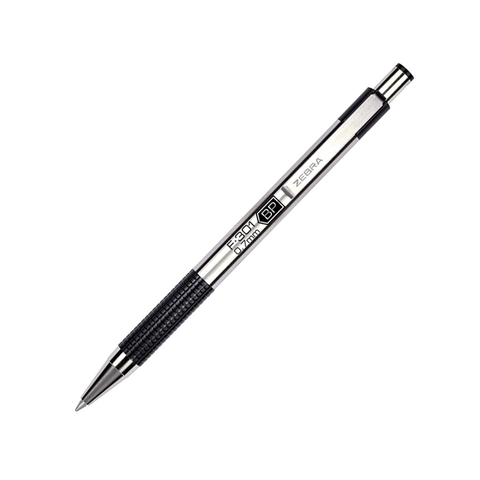 Bút bi bấm kim loại F-301 Zebra