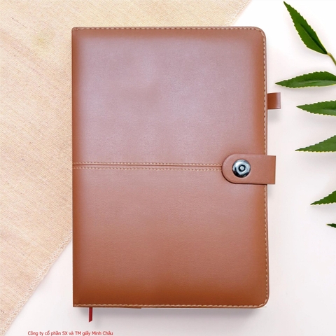 Sổ Da Cao Cấp KB màu vàng MC