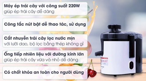 Máy ép trái cây Panasonic MJ-H100WRA