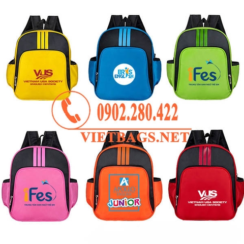 Cơ sở may balo mầm non mẫu giáo