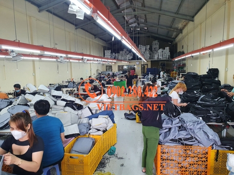 Xưởng sản xuất balo theo yêu cầu Trọng Phát