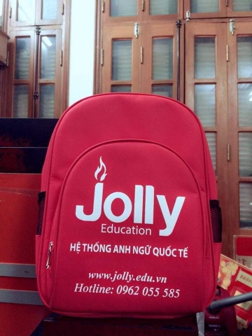 May balo hệ thống anh ngữ quốc tế Jolly