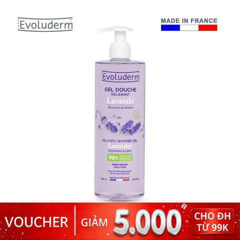 Gel tắm chiết xuất Lavender