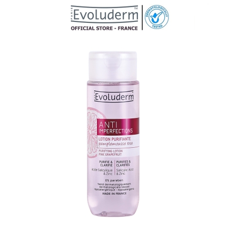 Nước hoa hồng loại bỏ bã nhờn và trị mụn Evoluderm 150ml