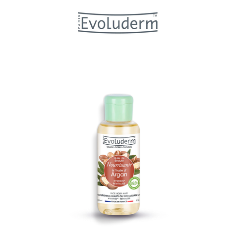 Tinh dầu nuôi dưỡng làm đẹp da Evoluderm chiết xuất dầu Argan 100ml