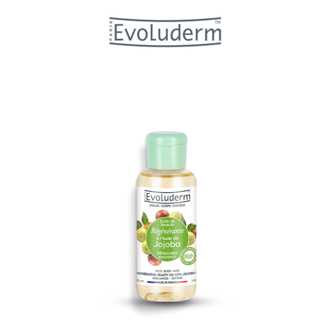 Tinh dầu làm đẹp và tái tạo da Evoluderm chiết xuất dầu Jojoba 100ml