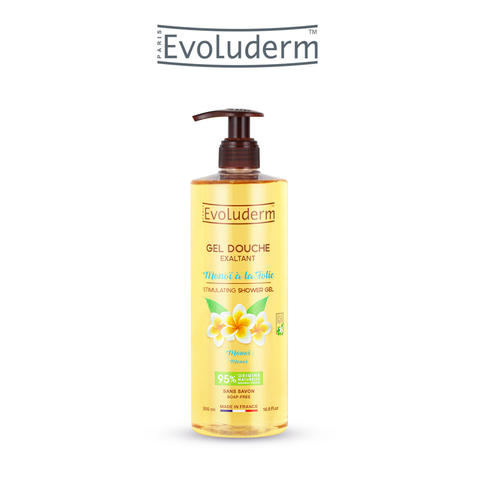 Gel tắm dưỡng da Evoluderm tinh chất Monoï à la Folie