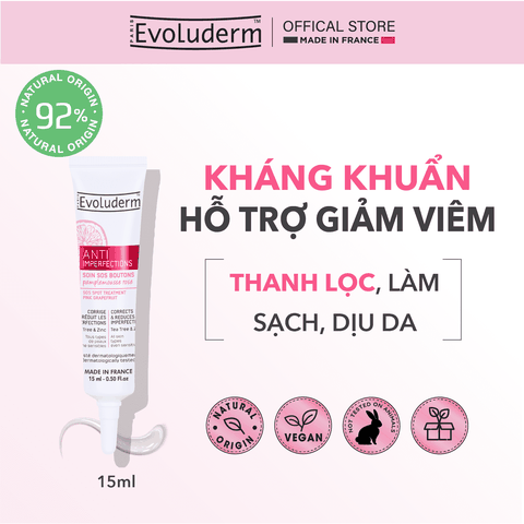 Chấm mụn SOS chiết xuất Bưởi hồng 15ml