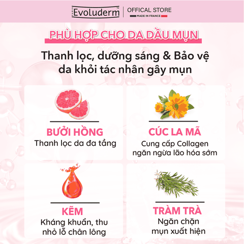 Chấm mụn SOS chiết xuất Bưởi hồng 15ml