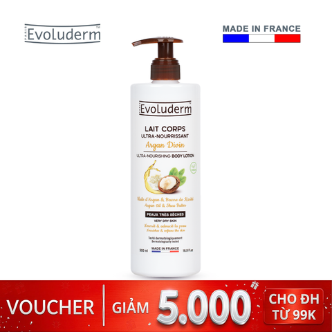 Sữa dưỡng thể chiết xuất Argan