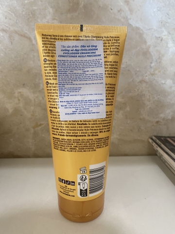 Dầu xả Evoluderm tăng cường dưỡng chất từ Tinh dầu dành cho tóc khô 200ml