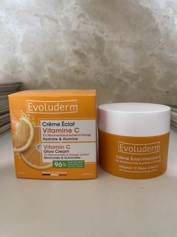 Kem dưỡng sáng da Vitamin C Evoluderm 50ml